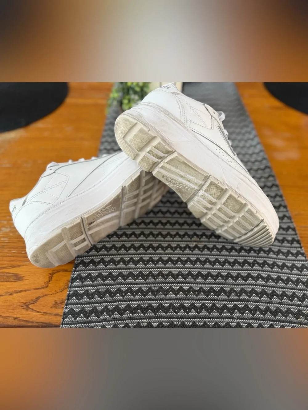 Reebok Women’s Classic White Leather Sneakers